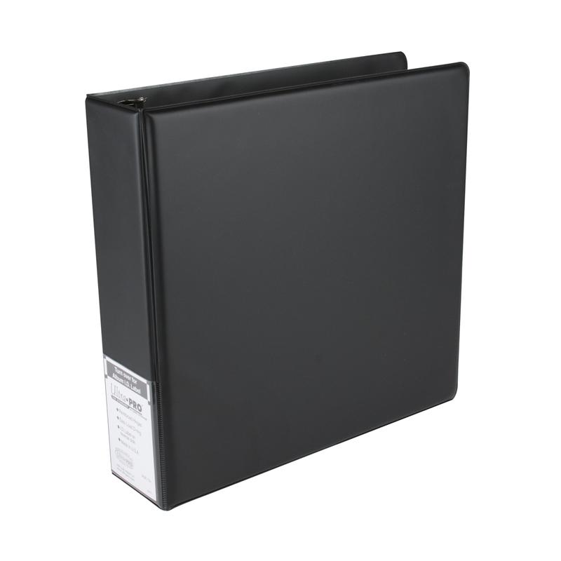 Ultra Pro: 3-Ring 3" Heavy Duty Binder - Black