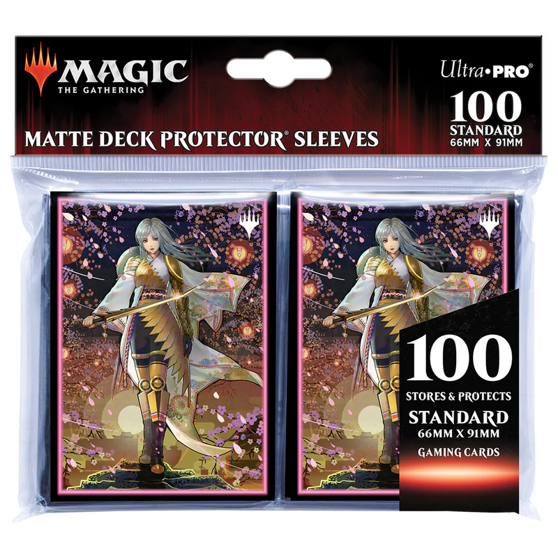 Magic The Gathering Kamigawa Neon Dynasty - The Wandering Emperor Card Sleeves (100ct)