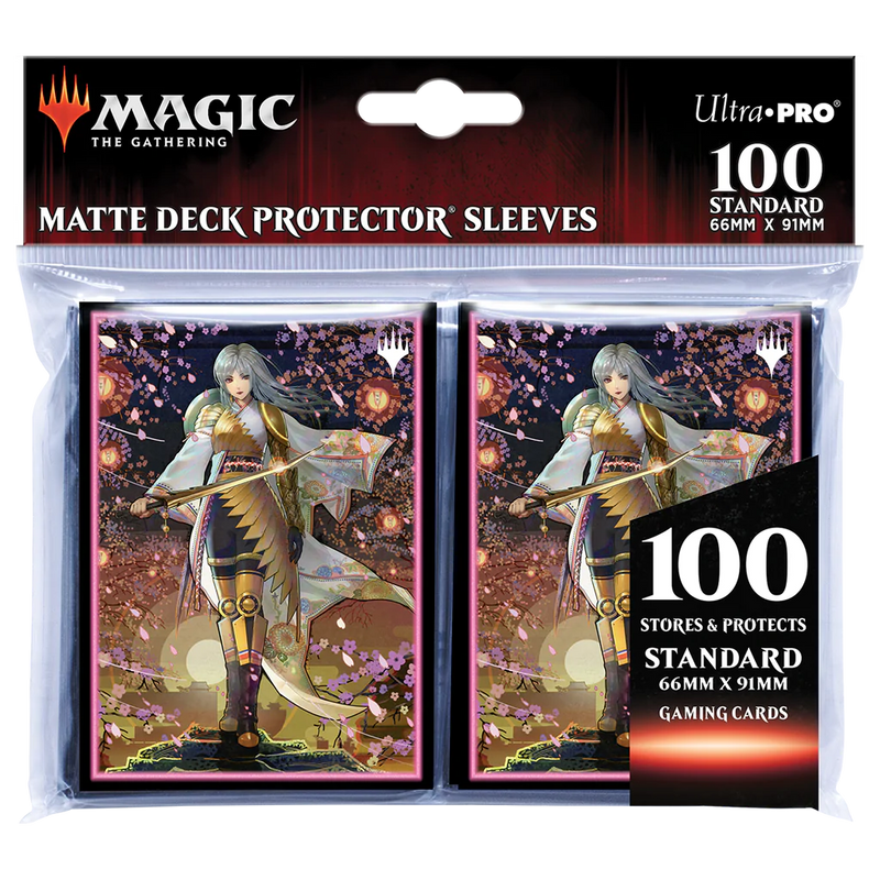 Magic The Gathering Kamigawa Neon Dynasty - The Wandering Emperor Card Sleeves (100ct) Magic The Gathering Kamigawa Neon Dynasty - The Wandering Emperor Card Sleeves (100ct)