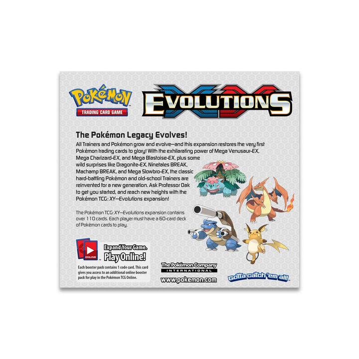 Pokemon TCG: XY Evolutions Booster Box &amp; Acrylic Case Combo