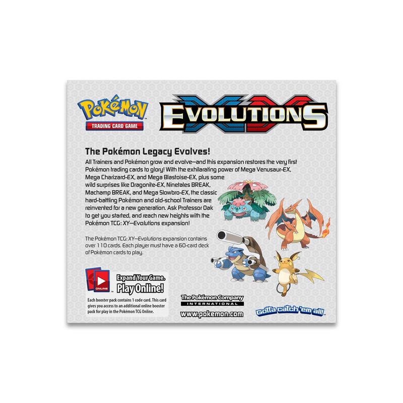 Pokemon TCG: XY Evolutions Booster Box & Acrylic Case Combo