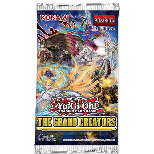 Yu-Gi-Oh The Grand Creators 1st Edition Booster Pack