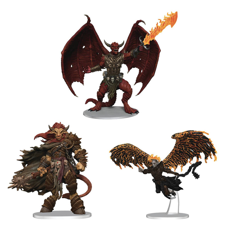 D&D Icons of The Realms Minis - Archdevils Bael Bel & Zariel